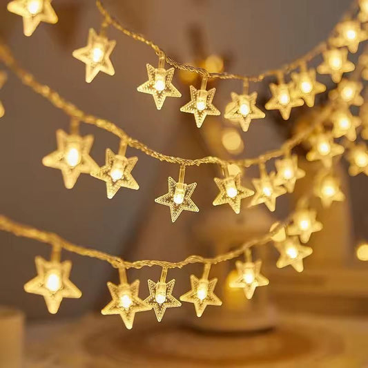 LED Serial String Star Lights