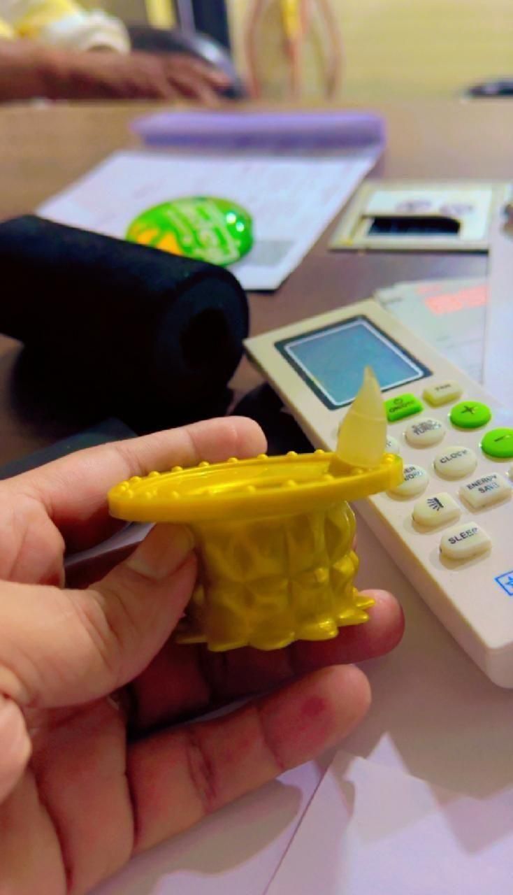 LED Water Pouring Diya Light