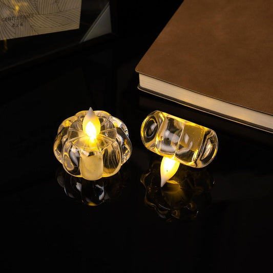 XENOBUY LED Pumpkin Lanterns Set - Halloween Decor (2 Pcs)