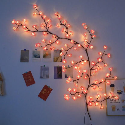 XENOBUY Cherry LED Tree Branch Lights - Decorative Wall Lights