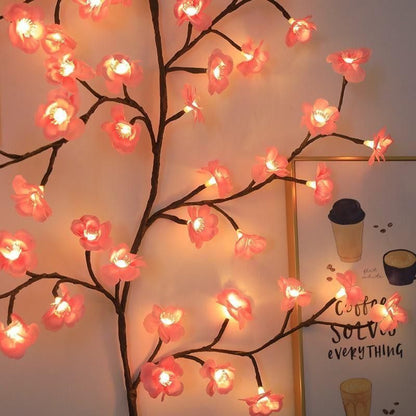 XENOBUY Cherry LED Tree Branch Lights - Decorative Wall Lights