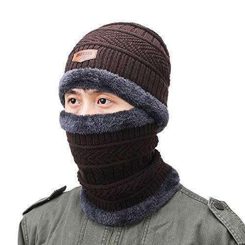 XENOBUY Unisex Woolen Cap Set - Winter Warm Beanie